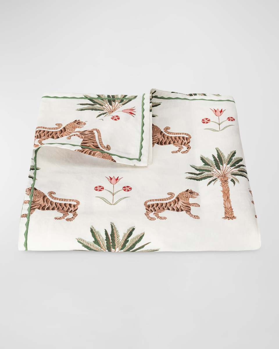 Tiger Palm Tablecloth, 70" x 126"